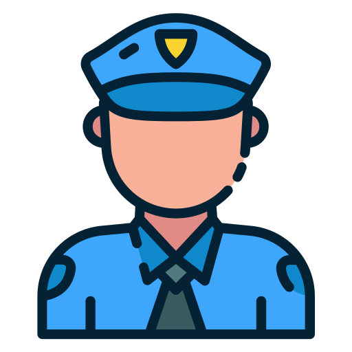 poliziotto Good Ware Lineal Color icona