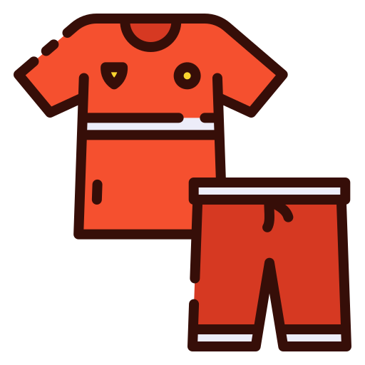 uniforme de futbol Good Ware Lineal Color icono