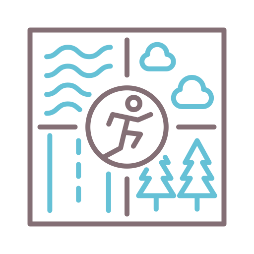Adventure sports Flaticons Lineal Color icon