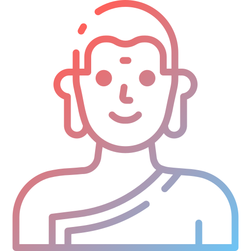 Buddha Good Ware Gradient icon