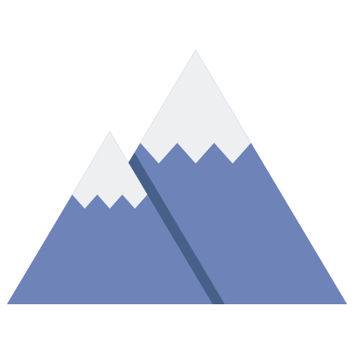 góra Flaticons Flat ikona