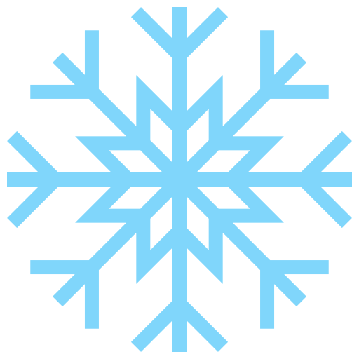 Зима Flaticons Flat иконка