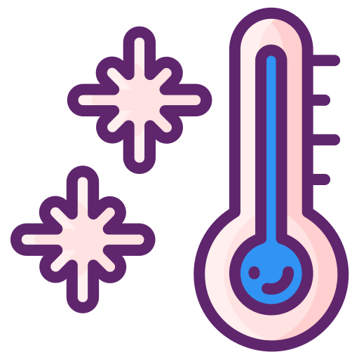 thermometer Flaticons Lineal Color icon