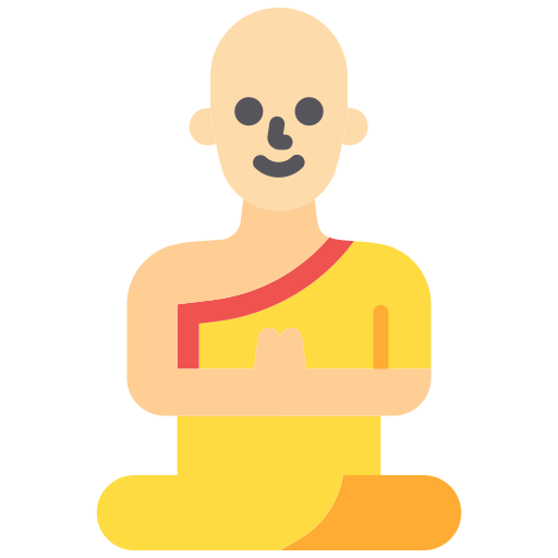 Buddhist Good Ware Flat icon