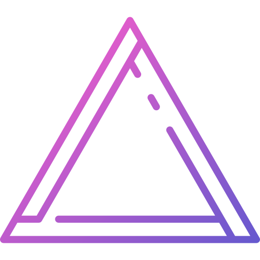 triangolo Good Ware Gradient icona
