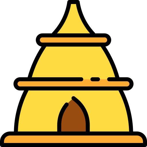 templo Good Ware Lineal Color icono