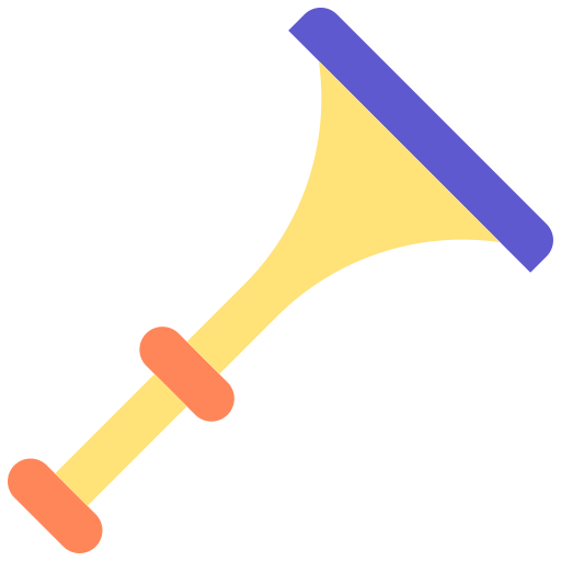 vuvuzela Good Ware Flat icono