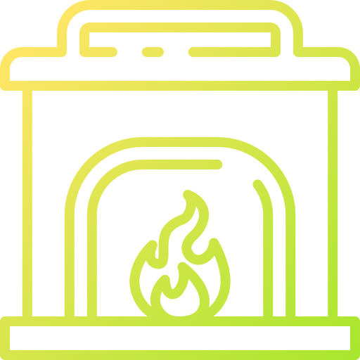 Fireplace Good Ware Gradient icon