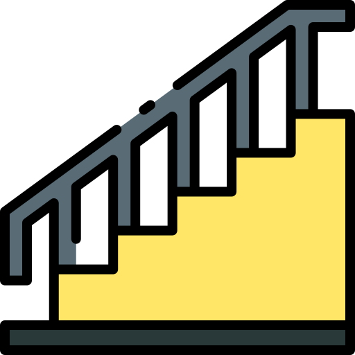 Stairs Good Ware Lineal Color icon
