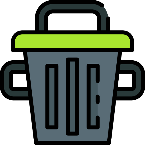 contenedor de basura Good Ware Lineal Color icono