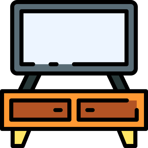 mesa de televisión Good Ware Lineal Color icono