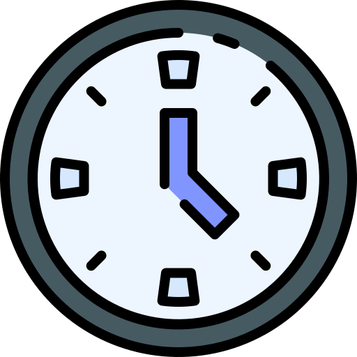 reloj de pared Good Ware Lineal Color icono