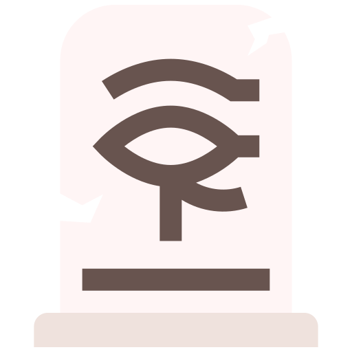 hieroglyphe Good Ware Flat icon