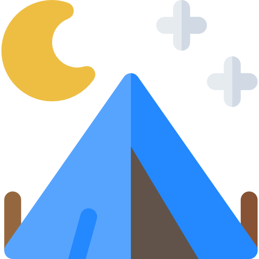 namiot Basic Rounded Flat ikona