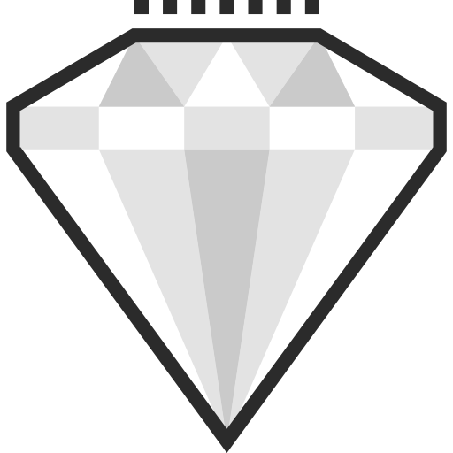 diamante Maxim Flat Two Tone Linear colors icono