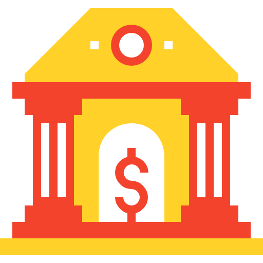 Bank Maxim Basinski Premium Yellow and Red icon