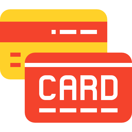 cartão de crédito Maxim Basinski Premium Yellow and Red Ícone