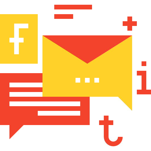 Chat Maxim Basinski Premium Yellow and Red icon