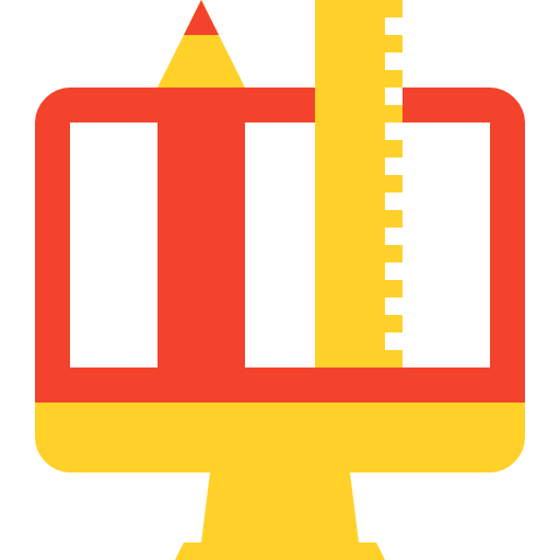 Graphic design Maxim Basinski Premium Yellow and Red icon