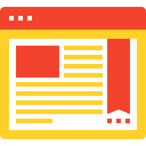 Browser Maxim Basinski Premium Yellow and Red icon