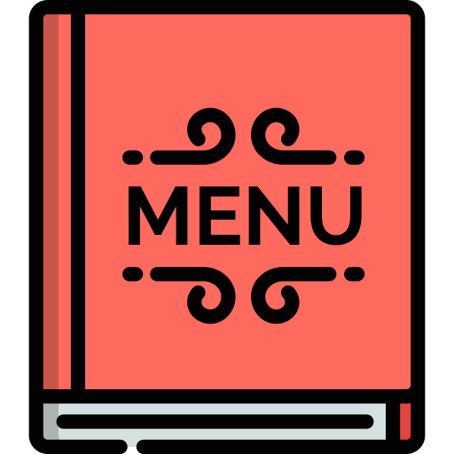 레스토랑 메뉴 Special Lineal color icon