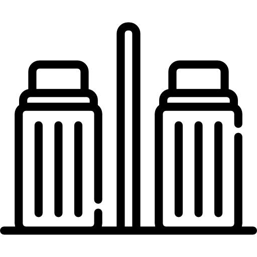 Salt and pepper Special Lineal icon