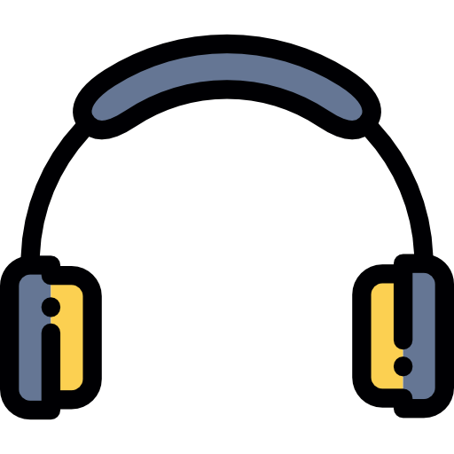 audio Detailed Rounded Lineal color icon