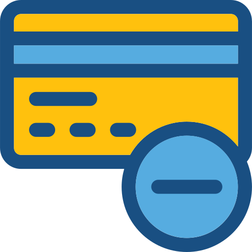 tarjeta de crédito Prosymbols Duotone icono