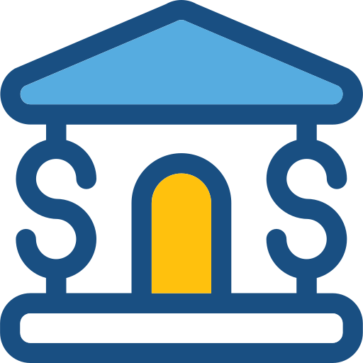 은행 Prosymbols Duotone icon