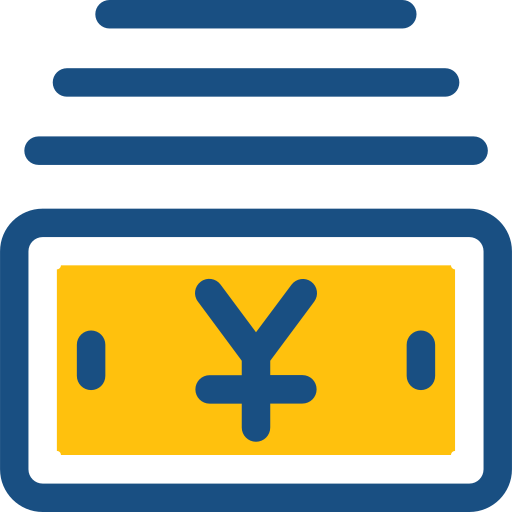 Yen Prosymbols Duotone icon