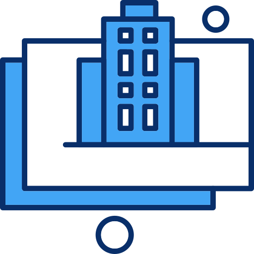 建物 Generic Blue icon
