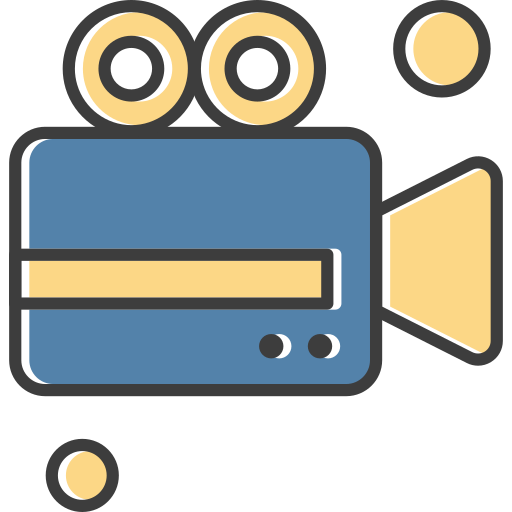 Video recorder Generic Color Omission icon