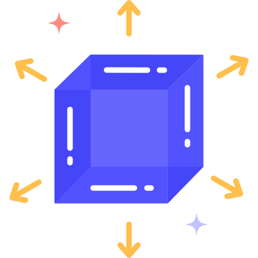 Куб SBTS2018 Flat иконка
