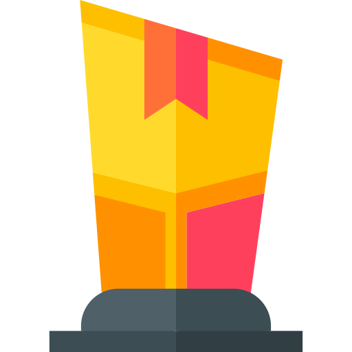 Trophy Basic Straight Flat icon