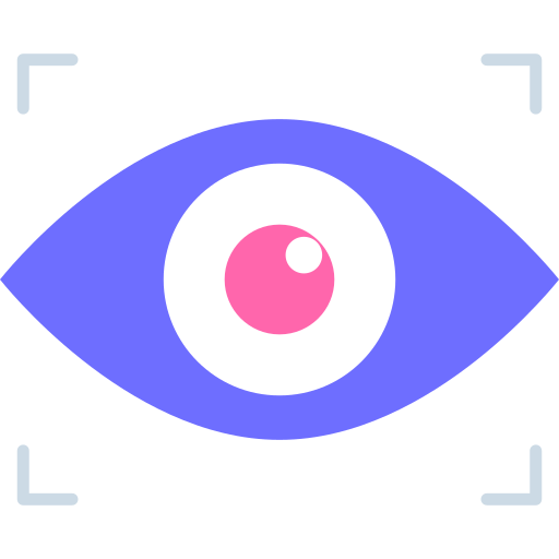 красный глаз SBTS2018 Flat иконка