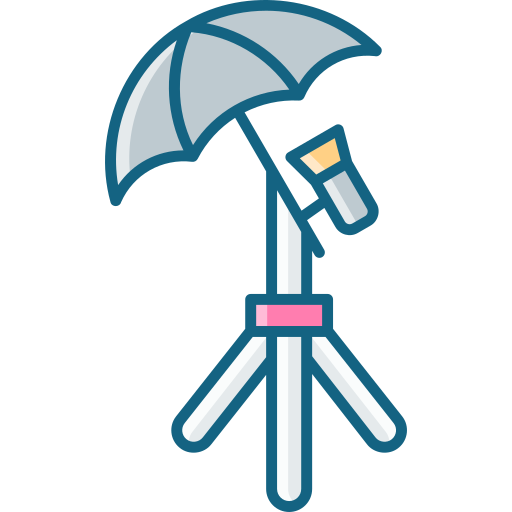 puesto de paraguas SBTS2018 Lineal Color icono