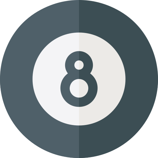 Billiard Basic Straight Flat icon