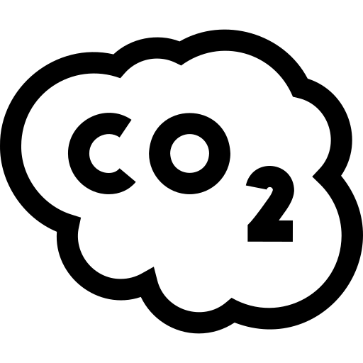 co2 Basic Straight Lineal icoon