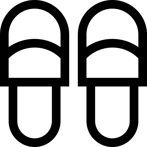 pantofole Basic Straight Lineal icona