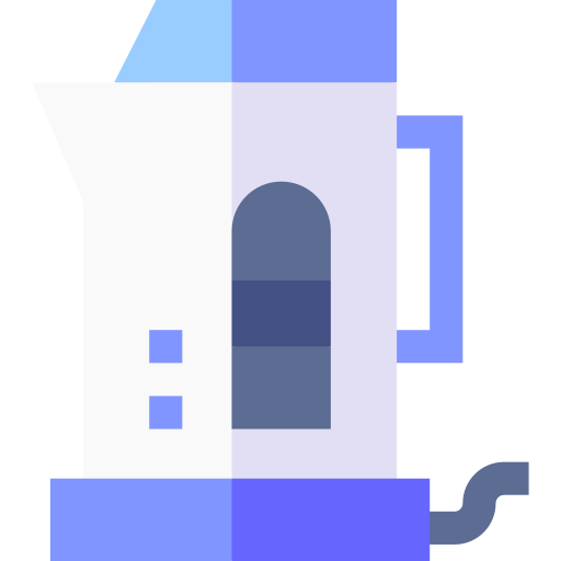 電気湯沸かし器 Basic Straight Flat icon