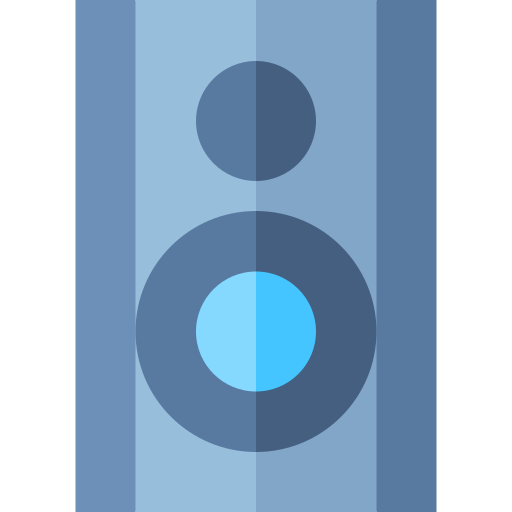 głośnik Basic Straight Flat ikona