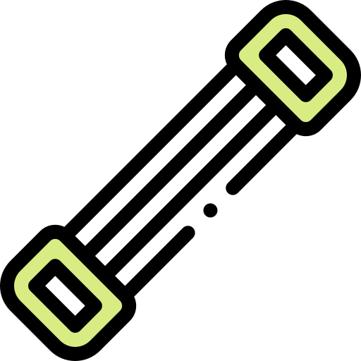 ekspander klatki piersiowej Detailed Rounded Lineal color ikona