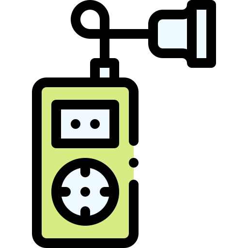 Pulse oximeter Detailed Rounded Lineal color icon