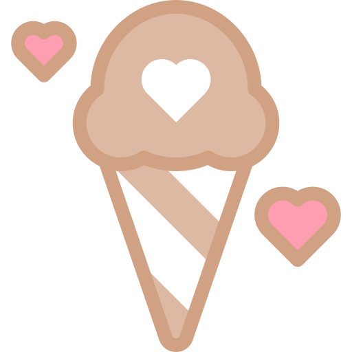 アイスクリーム Detailed color Lineal color icon
