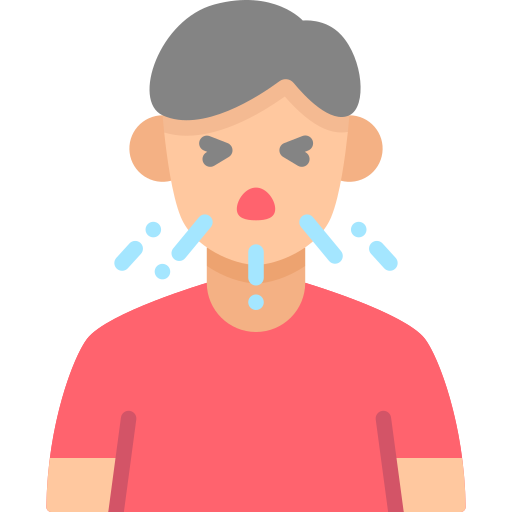 Dry cough Generic Flat icon