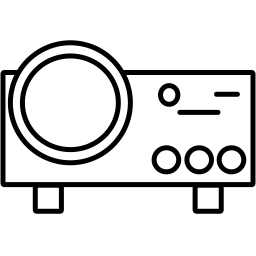 proiettore Generic Thin Outline icona