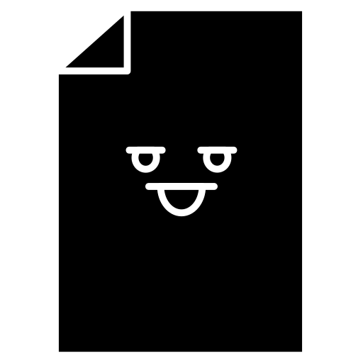 Paper Generic Glyph icon