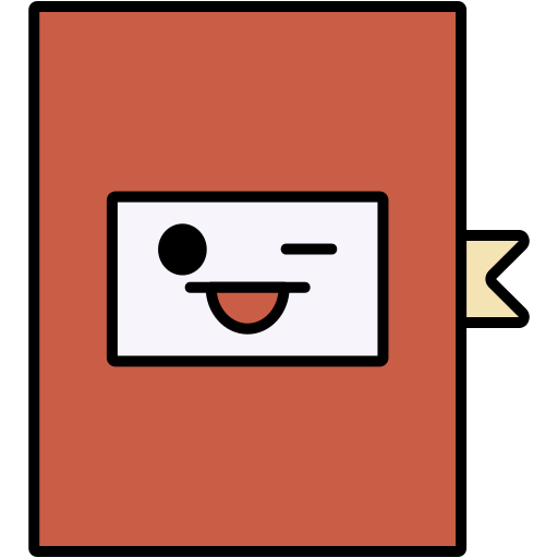 책 Generic Outline Color icon