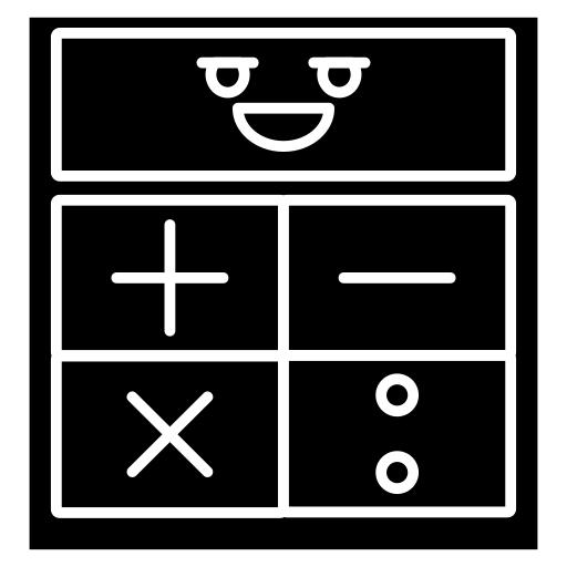 calculadoras Generic Glyph icono
