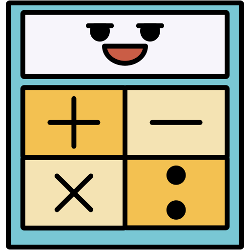 calcolatrici Generic Outline Color icona